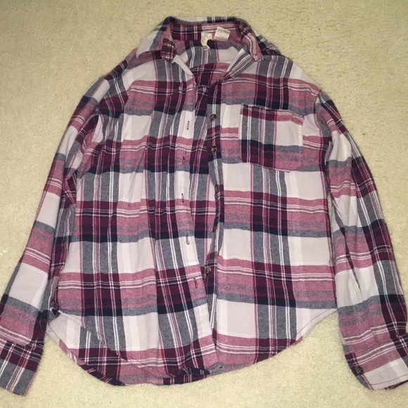 flannel button down - Picture 1 of 1